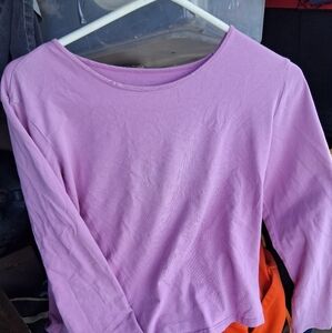 Lavender Long Sleeve Top
